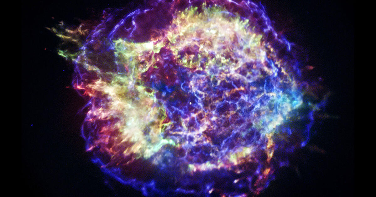 3D Model of a Star Exploding Studying a Supernova AMNH