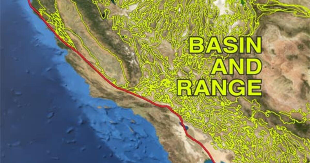 Basin and Range Province 36 Million Years of History AMNH