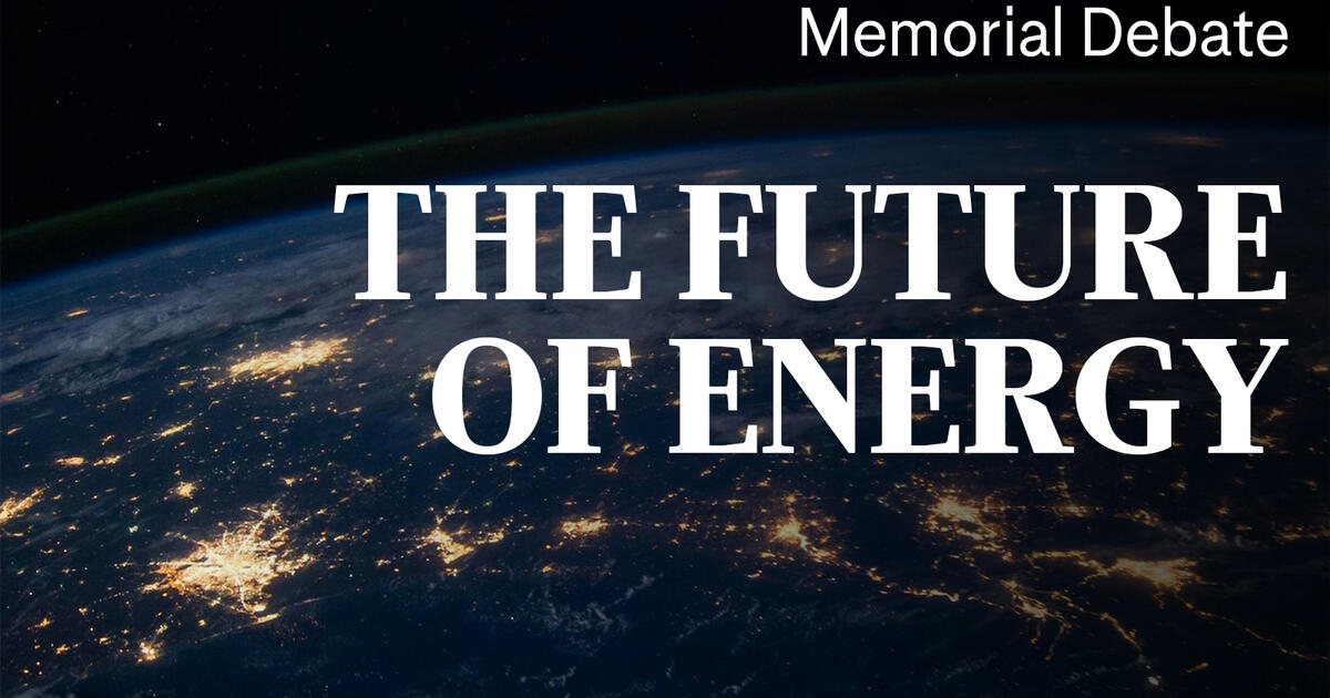 2023 Asimov Debate The Future of Energy AMNH