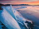 sunset in the arctic