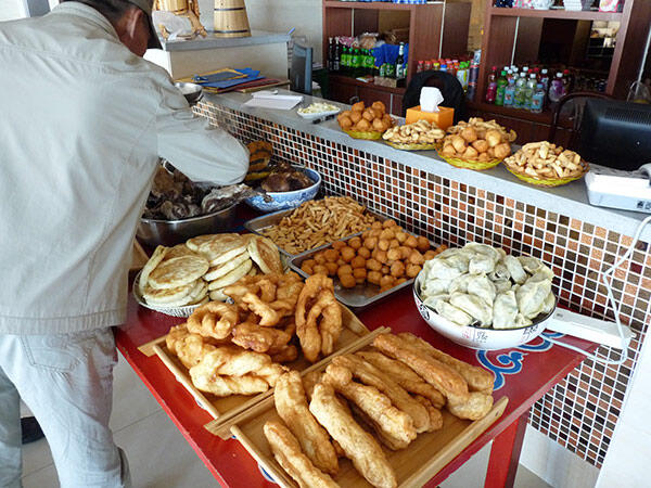 Breakfast in Inner Mongolia