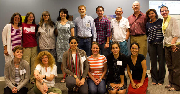 Participants at the NCEP studio in Annapolis, June 2015.