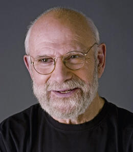 Photo portrait of a man, Oliver Sacks.